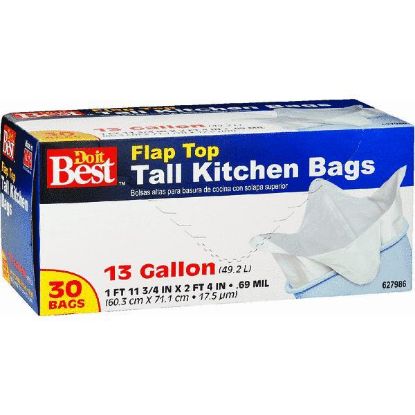 Picture of Trash-Bag Kitchen 13 Gallon 30/Pack