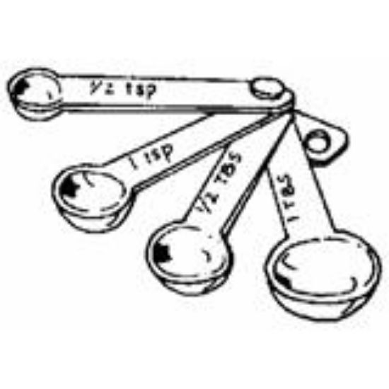 Picture of Measuring-Spoon White
