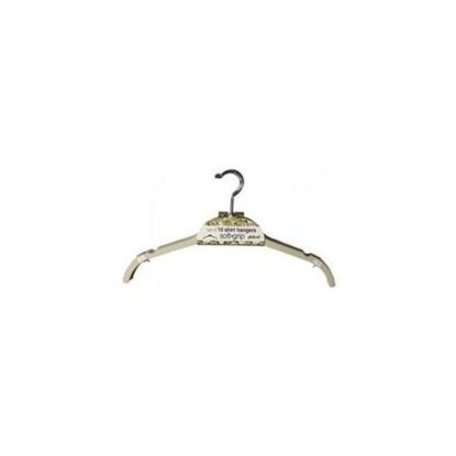 Picture of Soft Grip Shirt-Hanger Set Ivory 10Pc