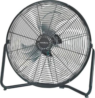 Picture of Floor-Fan High-velocity Black 18"