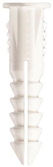 Picture of Plastic Ribbed-Anchor + Screws #6-8 x 1" 30Pk