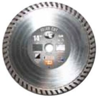 Picture of Turbo Blade Segmented-Rim Dry-Cutting Diamond-Abrasive 4" x .8 x 7/8"