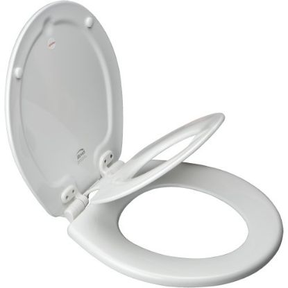 Picture of Toilet-seat Wood-material White