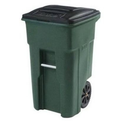 Picture of 32-Gallon 2 Wheel Green Cart