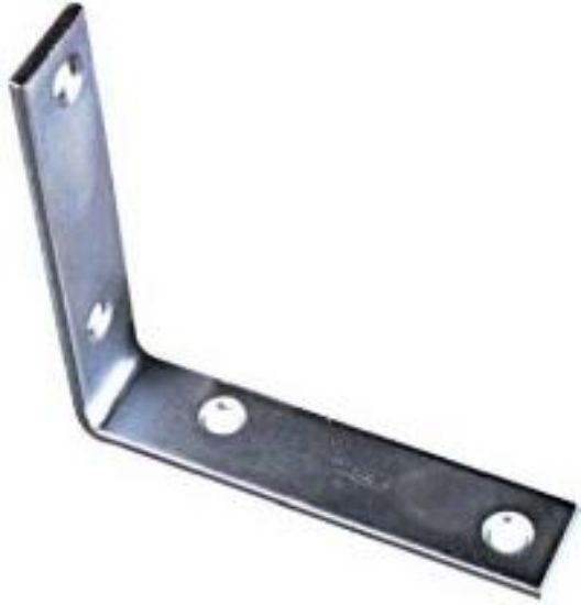Picture of Corner-brace Zinc-plate 4" X 7/8"