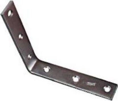Picture of Corner-Brace Zinc-Plate 6" x 1-1/8"