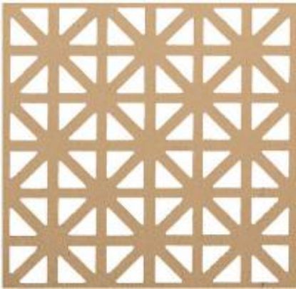 Picture of Decorative Union-Jack Brass-Finish 24" x 36" 0.020