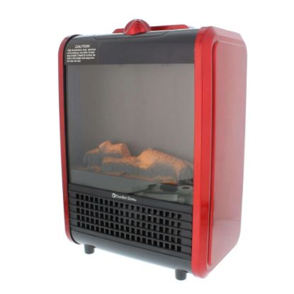 Picture of Ceramic Heater Mini Fireplace Style Fan-Forced 600/1200W