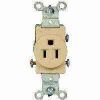 Picture of Single-Receptacle 15-Amp 125-Volt Double-Pole 3-Wire Grounding Brown