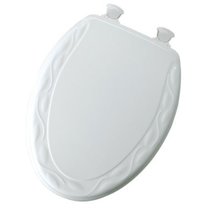 Picture of Toilet-Seat Wood-Material White