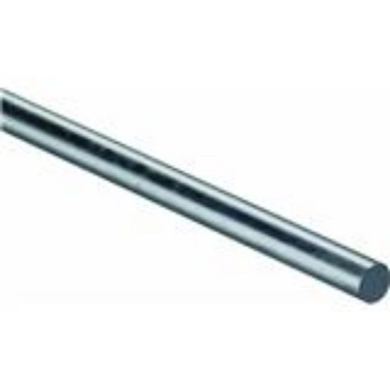 Picture of 1/2" X 72 Round Steel-Stock Carbon-Steel Rod Zinc