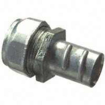 Picture of 3/4" X 3/4" Combination-Coupling Cmp X Flexible-Metal-Conduit Die-Cast-Zinc