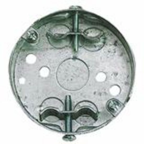 Picture of 3.500" Ceiling-Pan Steel 3/4" Deep 1/2" KO