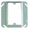 Picture of Electrical-Box-Cover Square Steel 4" 3/4" Rise