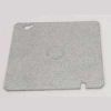 Picture of Square Steel Electrical-Box-Cover Flat Blank 4-11/16" With 1/2" Knockout