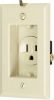 Picture of Clock-Hanger Single-Receptacle Ivory