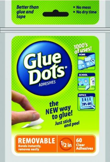 Picture of Removable Glue Dots - 5 Sheets