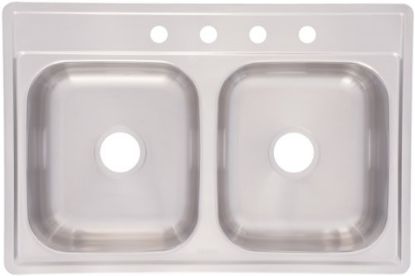 Picture of Stainless-Steel Kitchen-Sink 33 X 22 X 7