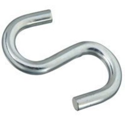 Picture of S-Hook 347856 Extra-Heavy Duty 4" Zinc