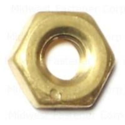 Picture of 10-32 Machine Nut Brass