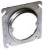 Picture of Electrical-Box Square Steel Outlet Electrical-Box-Cover 4" 5/8" Rise 2-3/4" Ears