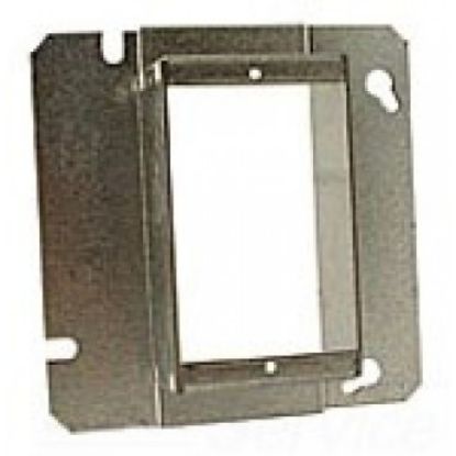 Picture of 4-11/16" Square Steel Electrical-Box-Cover 1-1/2" Rise
