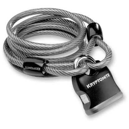 Picture of Keyed-padlock Flex Cable & 6' X 8-mm