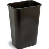 Picture of Rectangular Waste-basket Black 41.25-qt