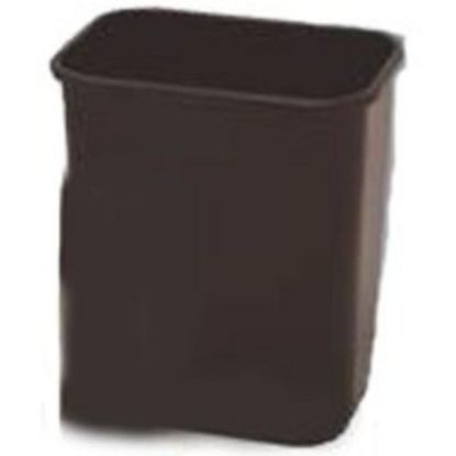 Picture of Rectangular Waste-basket Black 28.125-qt