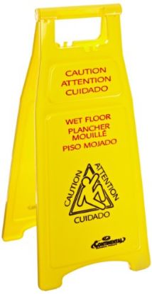 Picture of Caution Wet Floor Sign26in