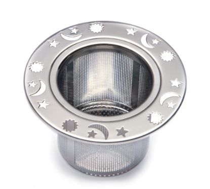 Picture of Decorative Laser Etched Tea Strainer