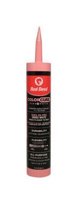 Picture of Caulk-Sealant Red-Devil ColorCure 9.5 Ounce Pink to White