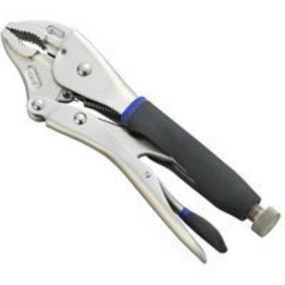 Picture of 7" Locking-pliers Curved-jaw