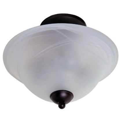 Picture of 2-bulb Light-fixture Semi-flush-mount Venetian Bronze