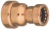 Picture of 3/4" X 1/2 Reducer-Coupling CXC Push-On Fitting Wrought Permanent CU/CPVC/PEX