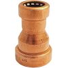 Picture of 3/4" X 1/2 Reducer-Coupling CXC Push-On Fitting Wrought Permanent CU/CPVC/PEX