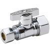 Picture of Straight Quarter-Turn Supply-Valve 5/8 CMP X 3/8" CMP