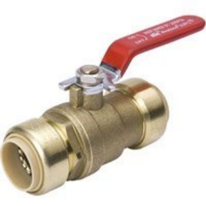 Picture of 1" Ball-Valve Brass Push-Fit