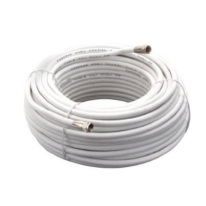 Picture of Coaxial-cable Rg-6 White 100'
