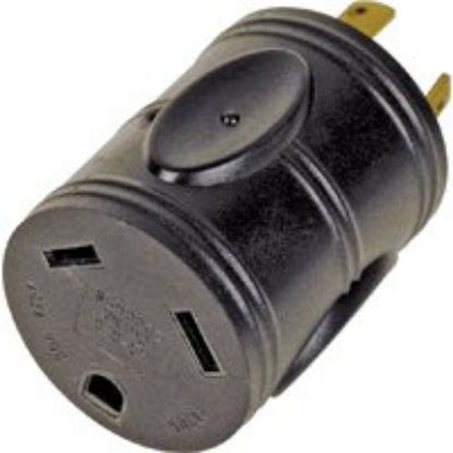 Picture of Recreational-Vehicle ADAPTOR 30-Amp L5-30 PLUG TO 30-Amp TT30R CONNECTOR