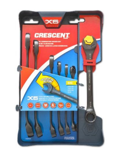 Picture of X6 7-Piece Wrench Set Sae