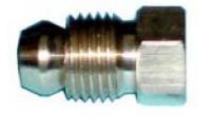 Picture of 1/4" Pilot-Control-Nut Brass