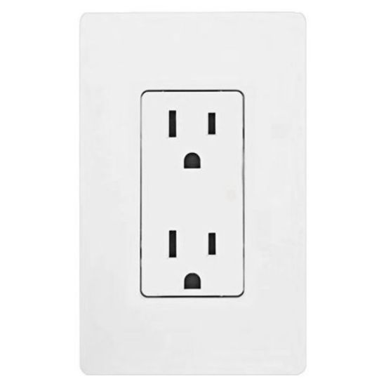 Picture of Electrical-Outlet 15-amp White