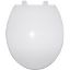 Picture of Toilet-Seat Plastic Slow Closing White