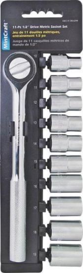 Picture of Socket-Wrench-Set 11-Piece METRIC
