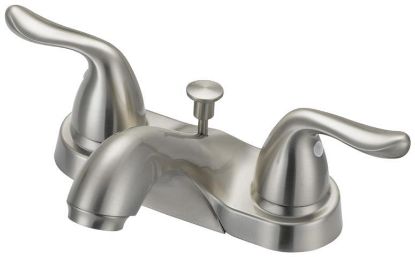 Picture of Lavatory-Faucet With popup Brushed-Nickel