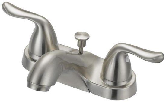 Picture of Lavatory-Faucet With popup Brushed-Nickel