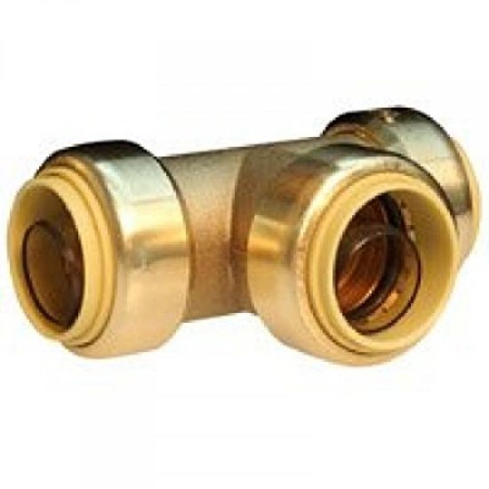 Picture of 1/2" X 1/2" X 1/2 Forged Brass Push-fit Tee