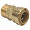 Picture of 3/4" Male Push-Fit Adapter Forged Brass Pf X Mpt