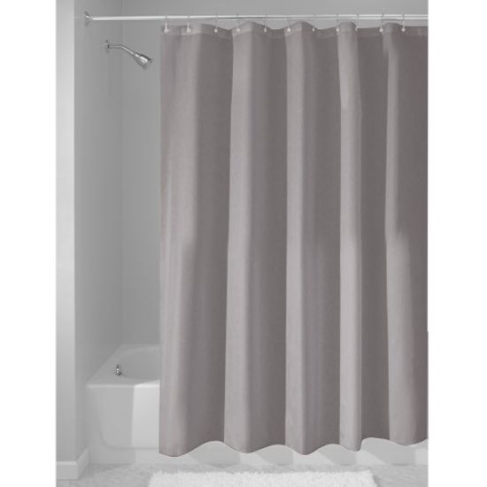 Picture of Shower-curtain Waterproof Poly Liner Gray 72" X 72"